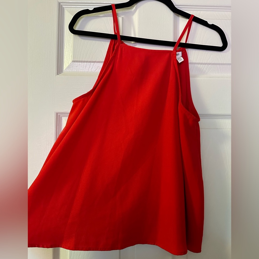 “BP” Red Tank Top
